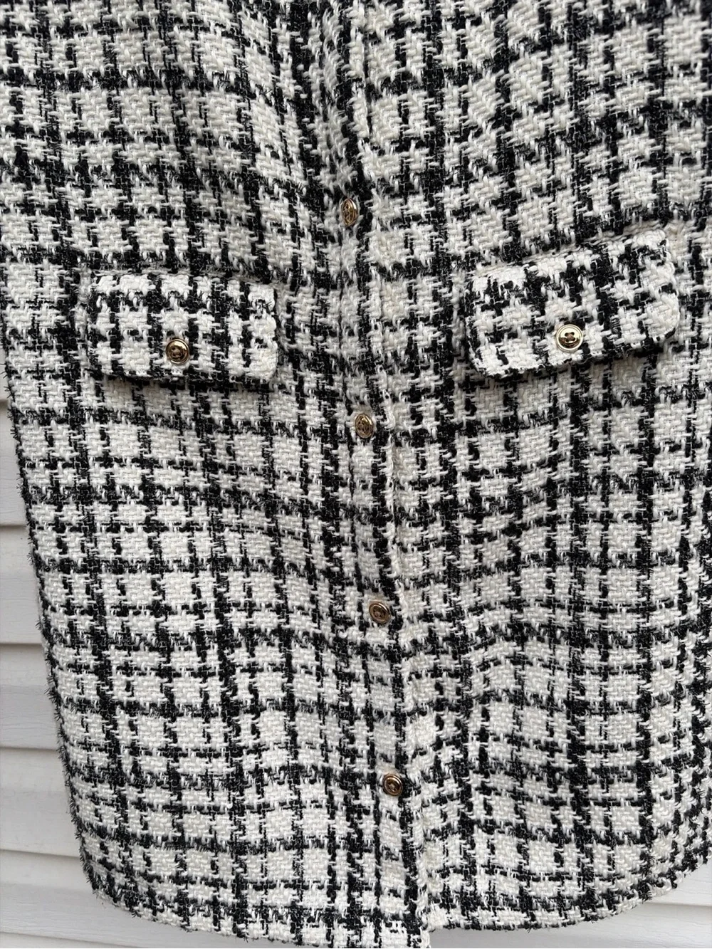 Gymboree Girls Size 12 Tweed Dress Black Ivory Holiday Christmas Church
